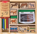 MD Horses Stamp Set 46002410