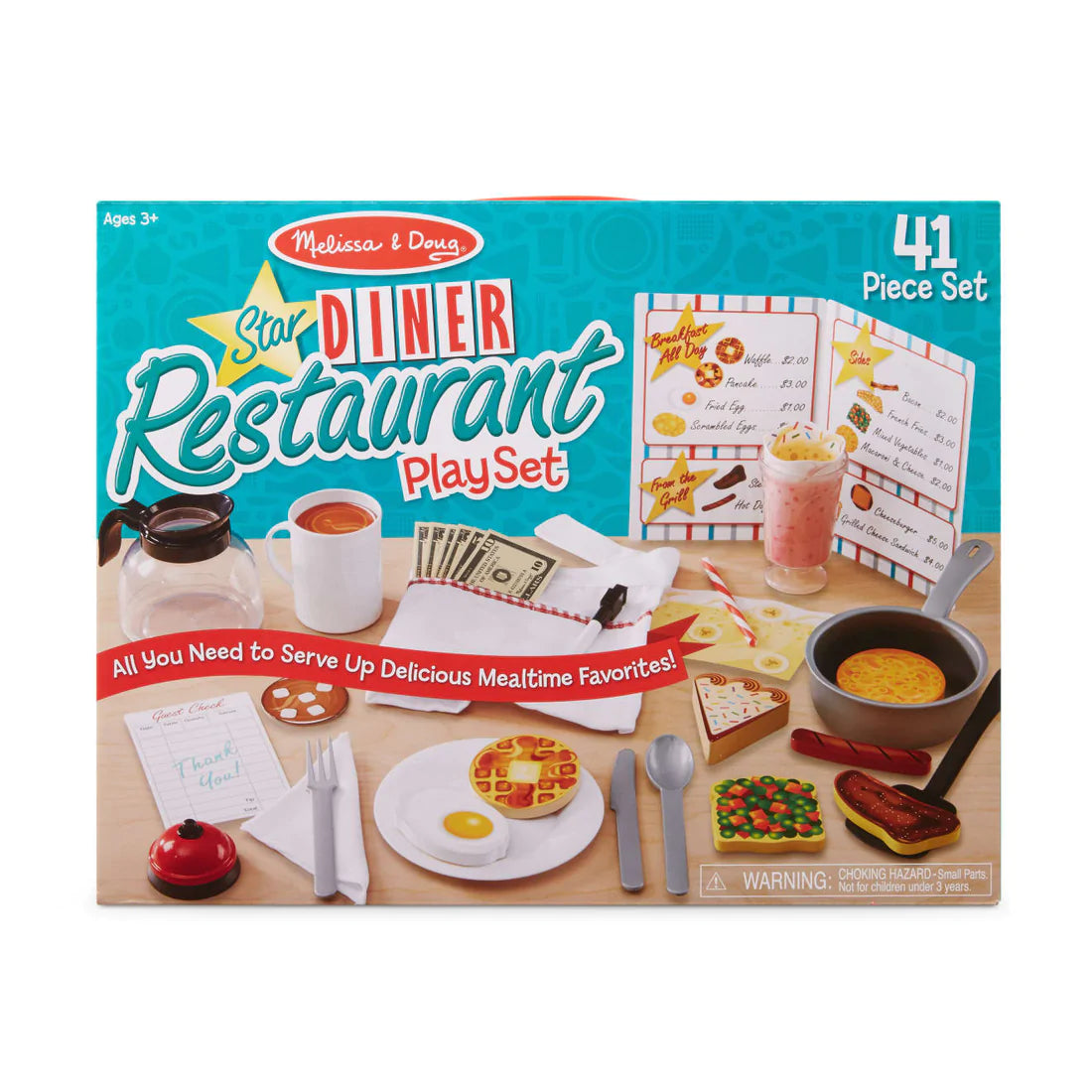 MD Star Diner Restaurant Play Set 46005188 | Play House