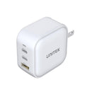 Unitek 66W 3in1 GaN Travel Charger White P1108AWH