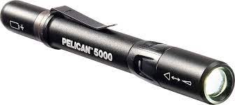 Pelican Adjustable Focus LED Flashlight Lumens 202 Black 5000