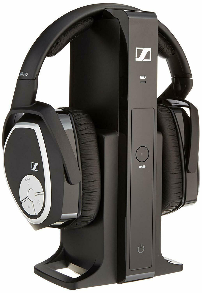 Sennheiser RS165 Wireless Headphone Digital Over Ear System 505562