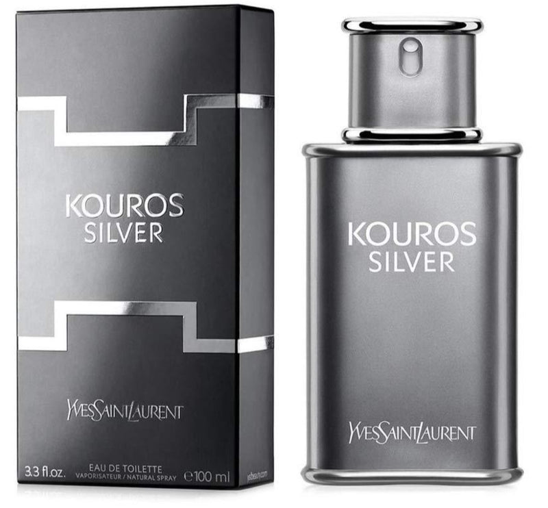 Yves Saint Laurent Kouros Silver Eau De Toilette For Men 100ml