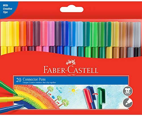 Faber-Castell Felt Tipped Pens 20 color