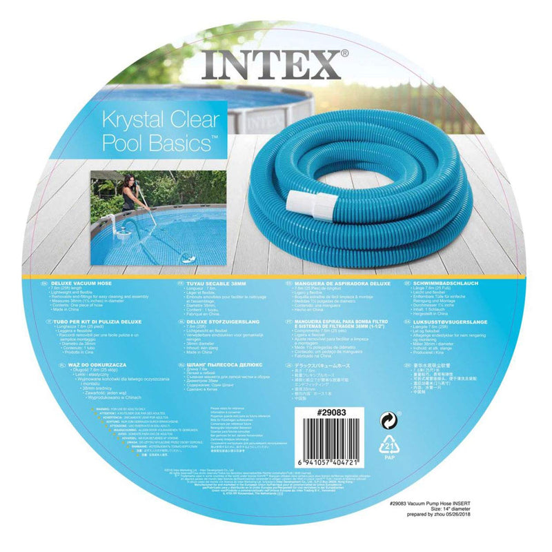 Intex deluxe Vaccum Hose 1½" (38MM), Shrink-Wrapped With Insert 42129083