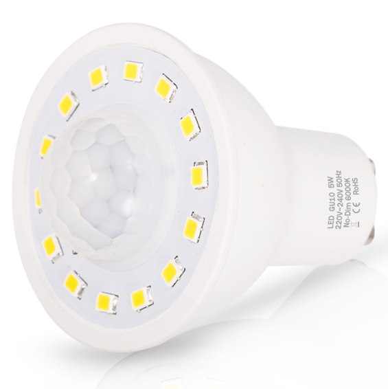 Marrath Motion & Light Sensor GU10 LED Bulb