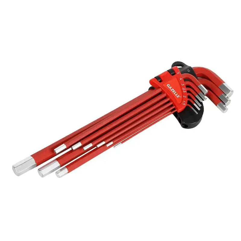 Gazelle G80133 Long Arm Hex Key 9pc Metric PAT-4034