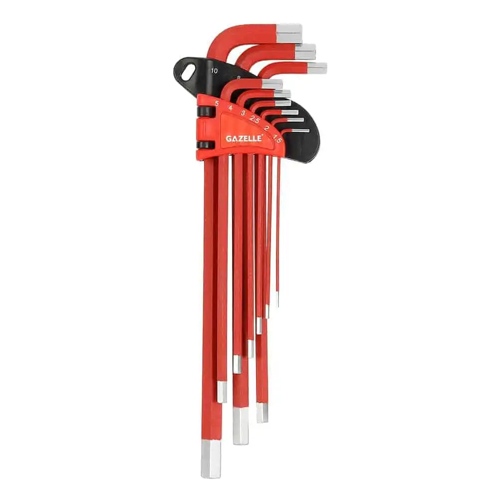 Gazelle G80133 Long Arm Hex Key 9pc Metric PAT-4034 | Hand Tools Gazelle G80133 Long Arm Hex Key 9pc Metric PAT-4034 | Hand Tools