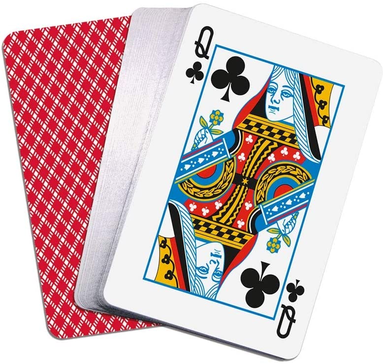 Cayro Poker Cards 100% Plastic With Display 5505