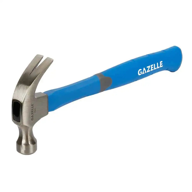 Gazelle G80167 20OZ Curved Claw Hammer W/ F.Glass Handle PAT-4038