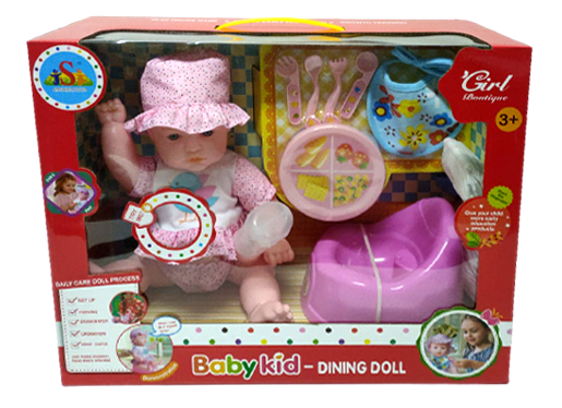 Baby Kid Doll With Accessories