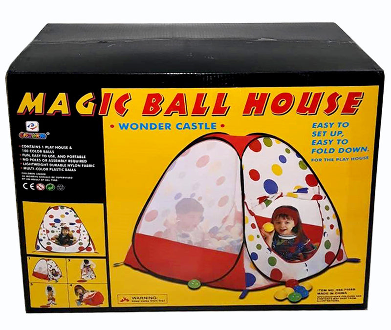Magic Ball House 100 Pcs