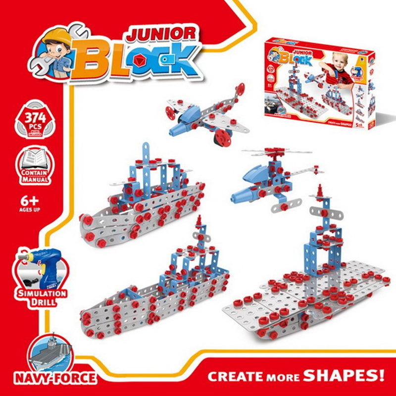5 in 1 Junior Block Play Set
