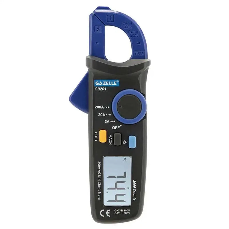Gazelle G9201 200A Mini Clamp Meter PAT-3982