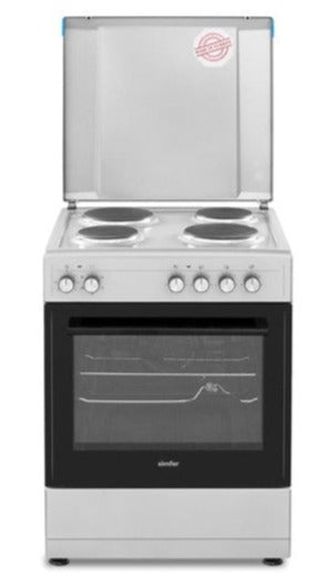 Simfer 4 Hotplates 60 x 60cm Cooker With Electric Oven 6060EE