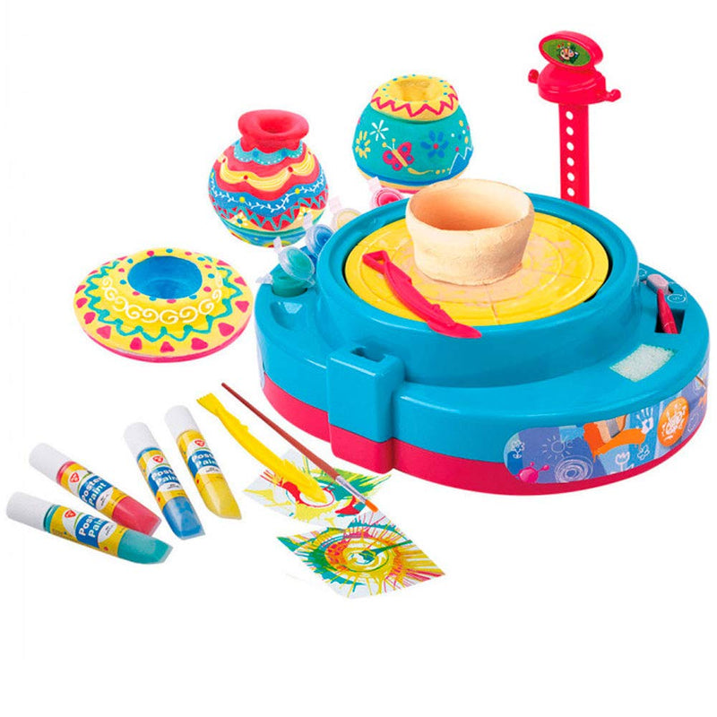 Paint & Pottery Wheel 2 In 1