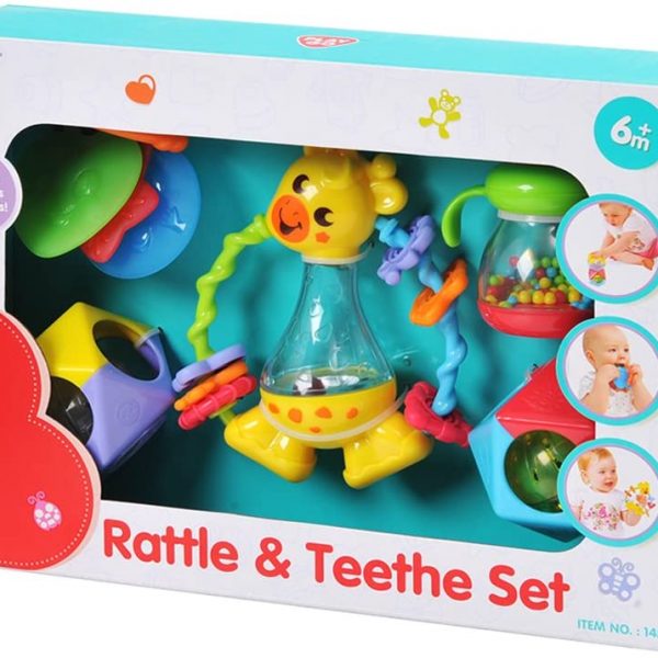 Rattle & Explore Set - 5 Pcs