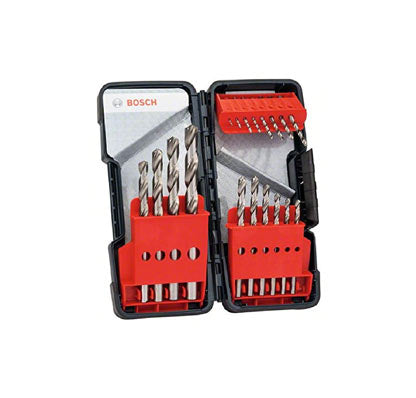 Bosch HSS-G Metal Drill Bit Set 1-10 MM