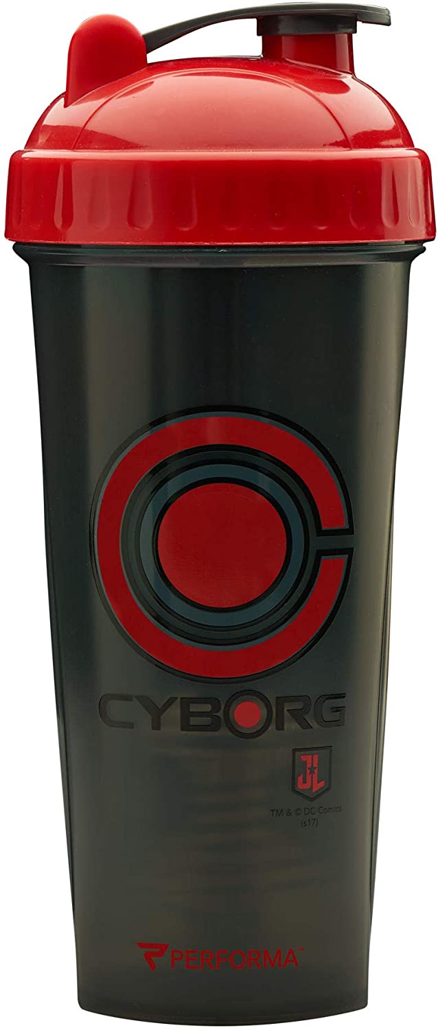 Perfect Shaker Justice League Cyborg 28 OZ