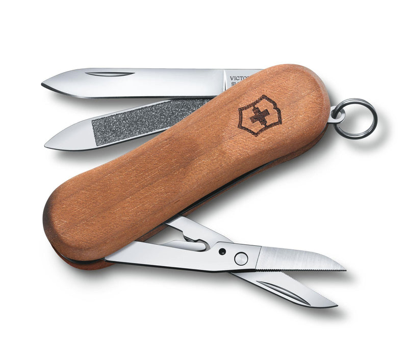 Victorinox Swiss Army Knives Executive Wood 81 Pocket Knife Brown 0.6421.63