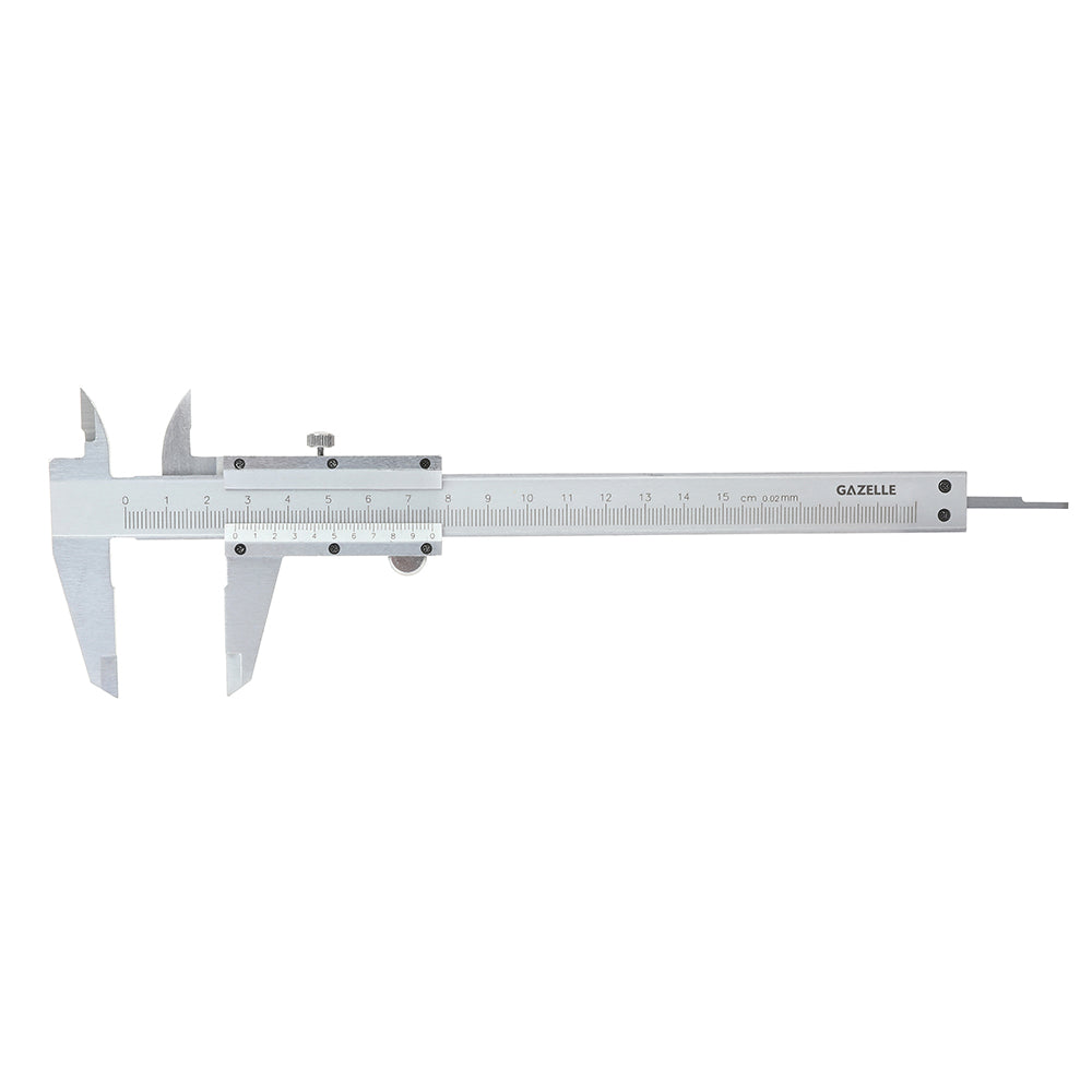 Gazelle G80224 6 In. Vernier Caliper (150MM) PAT-4042 | Measuring Tool Gazelle G80224 6 In. Vernier Caliper (150MM) PAT-4042 | Measuring Tool