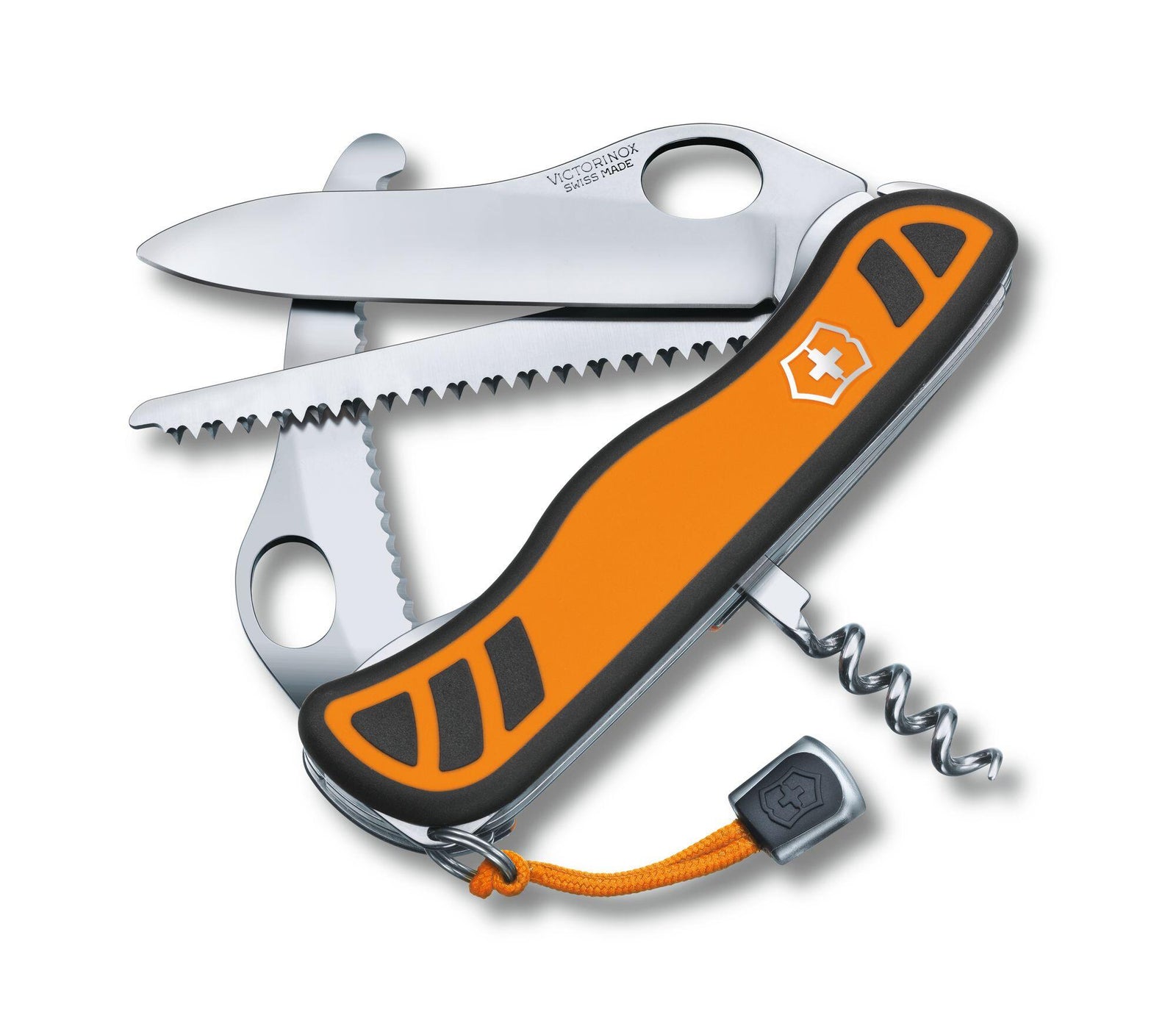 Victorinox Swiss Army Knives Hunter XT Grip Knife Orange Black 111 MM 0.8341.MC9 | Hand Tools Victorinox Swiss Army Knives Hunter XT Grip Knife Orange Black 111 MM 0.8341.MC9 | Hand Tools