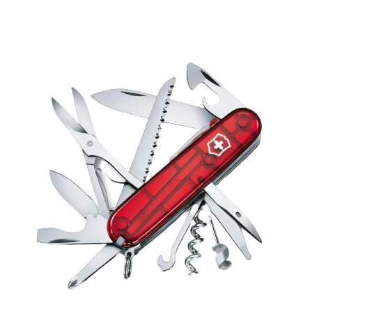Victorinox Swiss Army Knives Huntsman Lite 21 Function Multi Utility Swiss Knife Red 1.7915.T | Hand Tools Victorinox Swiss Army Knives Huntsman Lite 21 Function Multi Utility Swiss Knife Red 1.7915.T | Hand Tools