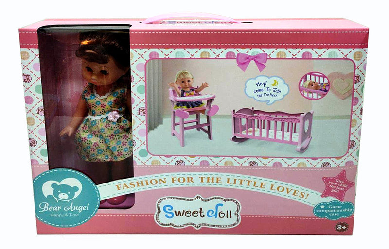 Sweet Doll Set With Accessories
