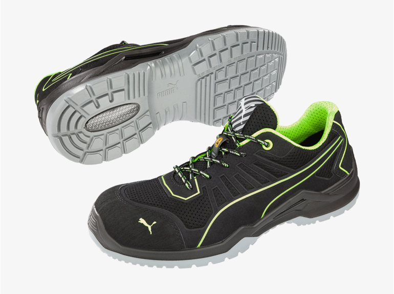 Puma Safety Fuse TC Green Low S1P ESD SRC 64.421.0