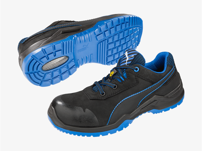 Puma Argon Blue Low S3 ESD SRC Safety Shoe 64.422.0