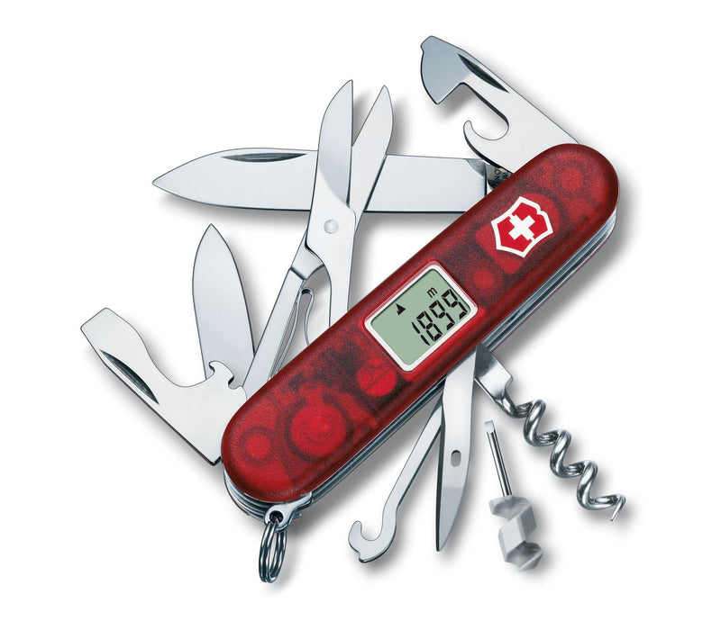 Victorinox Swiss Army Knives Medium Pocket Knife with 28 Functions Red 1.3705.AVT