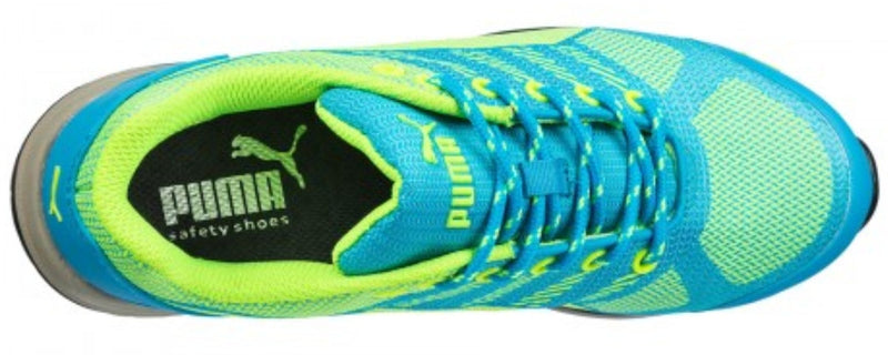 Puma Safety Celerity Knit Blue Wns Low Protective Footwear 642900