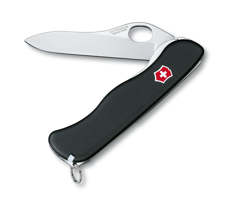 Victorinox Swiss Army Knives Pocket Knife Sentinel One Hand Black 0.8413.M3