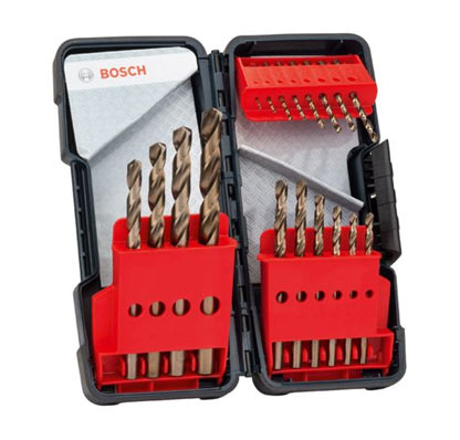 Bosch HSS-CO 1-10mm 18 Pcs Tough Box Set BO2607017047