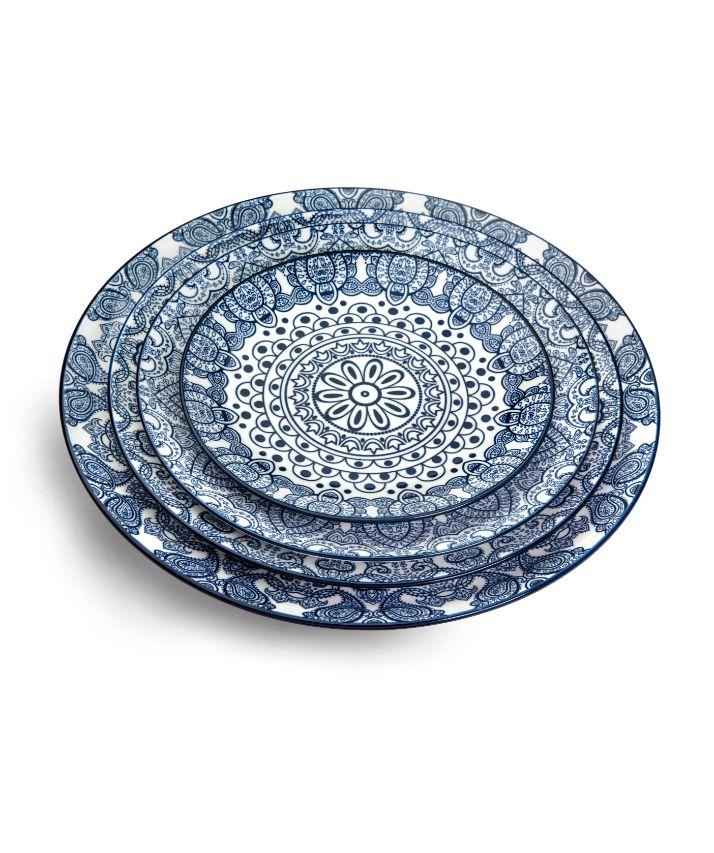 Che Brucia 8"Round Plate Arabic