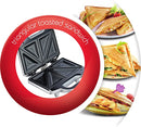 Moulinex Sandwich Maker  700W, Cutting Plates, Fixed Non Stick Coated Plates SM154042