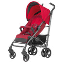 Liteway Stroller With Basic Bumper Bar Red