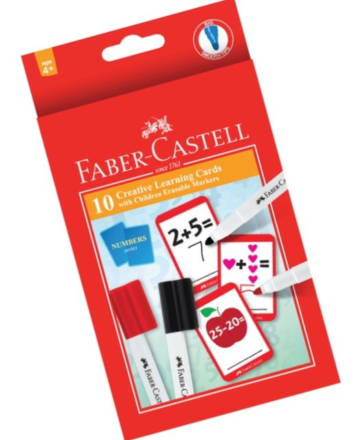 Faber-Castell Creative Learning Card Number