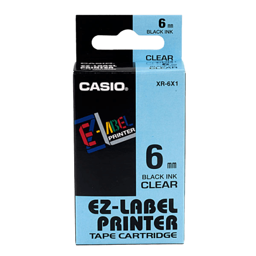 Casio Label Tapes XR-6X1-W-DJ1