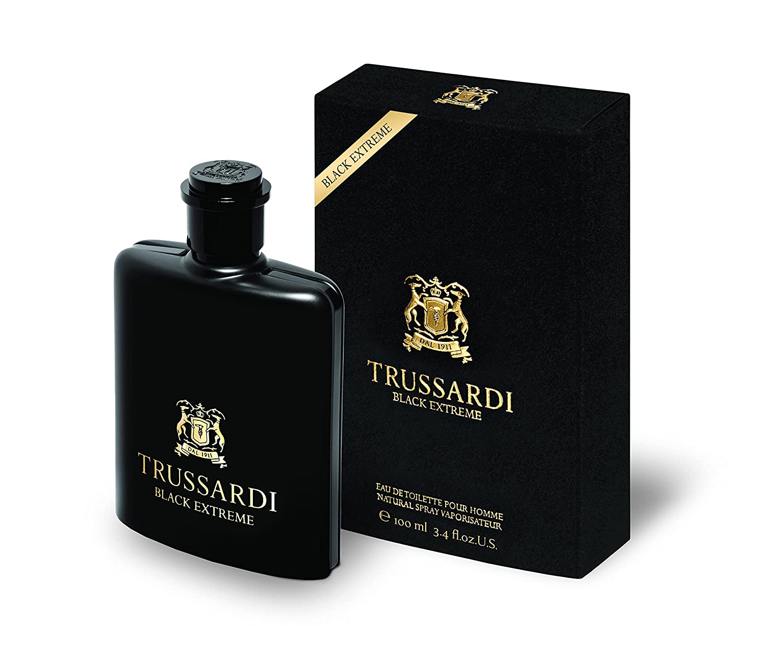 Trussardi Black Extreme Eau De Toilette For Men 100ml | Men's Perfume