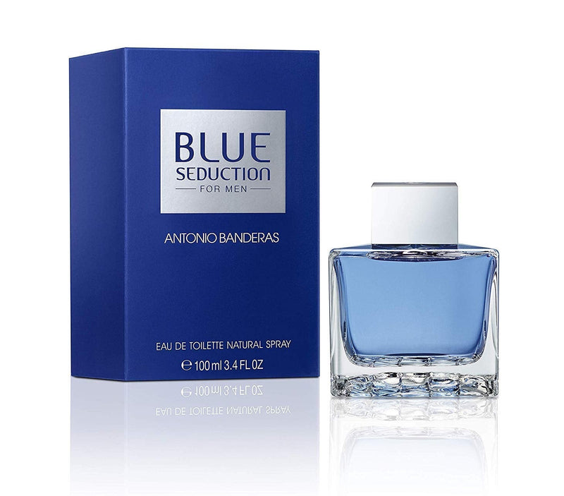 Antonio Banderas Blue Seduction Eau De Toilette For Men 100ml