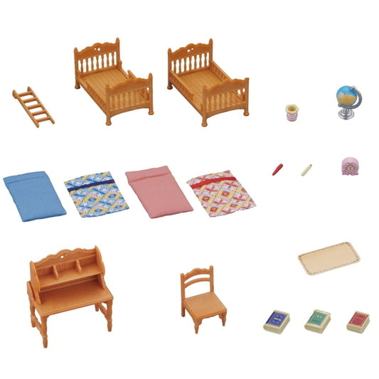 Sylvanian Family Children's Bedroom Set
