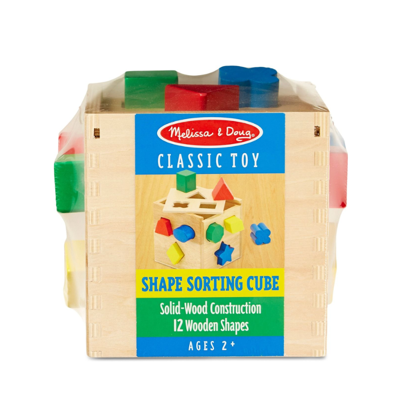 Melissa & Doug Shape Sorting Cube 46000575 | Classic Toys