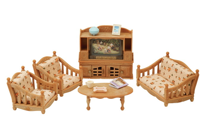 Sylvanian Family Comfy Living Room Set
