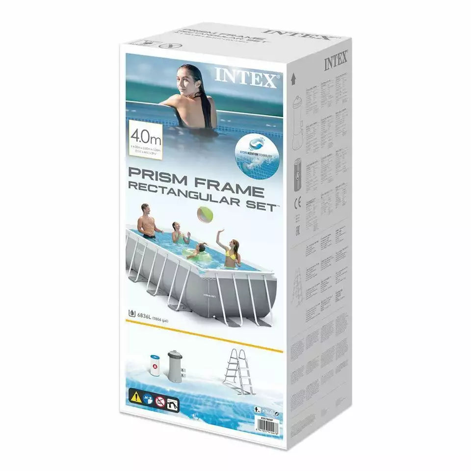Prism Rectangle Frame Pool 400Cm X 200CmX 100Cm 42126788 | Pool & Outdoor Water Toys Prism Rectangle Frame Pool 400Cm X 200CmX 100Cm 42126788 | Pool & Outdoor Water Toys