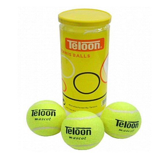 Teloon Tennis Ball Yellow 3 Pcs Art T801P3