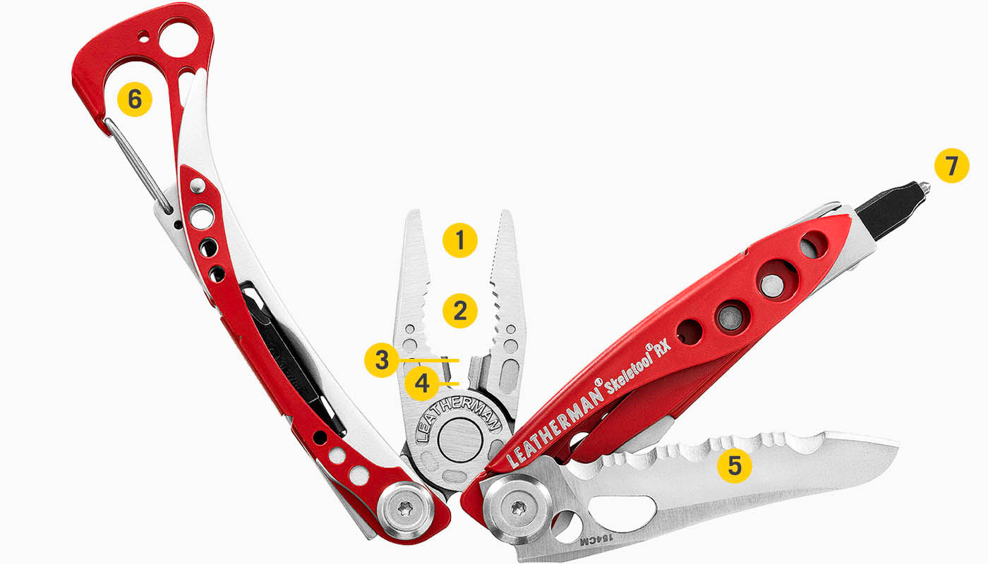 Leatherman Skeletool RX 7 Tools 832311 | Multifunction Tools & Knives Leatherman Skeletool RX 7 Tools 832311 | Multifunction Tools & Knives
