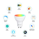 Marrath Smart Wi-Fi 16 Million Color RGBW GU 10 Spot Ceiling Light