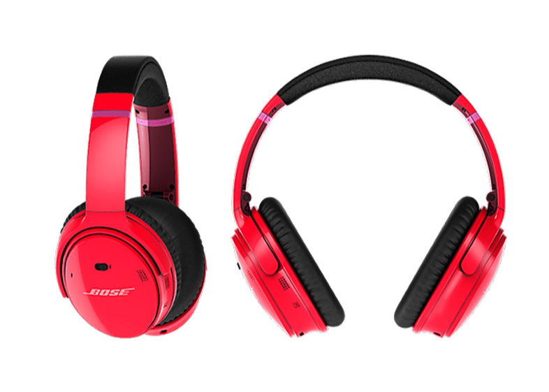 Bose Quiet Comfort 35 II Wireless Noise Cancelling Headphones Limited Edition Red 852484-0010