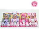 JC Toys 12" Lots To Cuddle Babies In Animal Theme