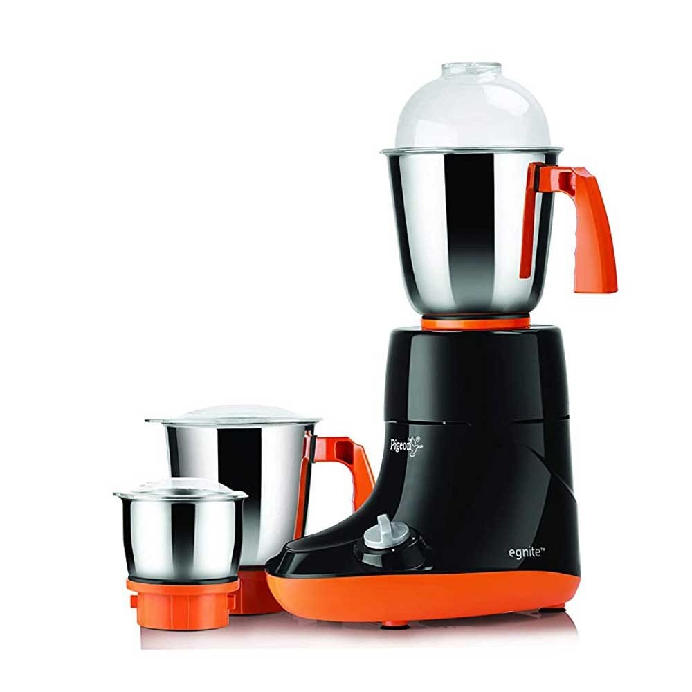 Pigeon Mixer Grinder Egnite With BS Plug 750W GRD 12204E - 750W | Mixer Grinder Pigeon Mixer Grinder Egnite With BS Plug 750W GRD 12204E - 750W | Mixer Grinder
